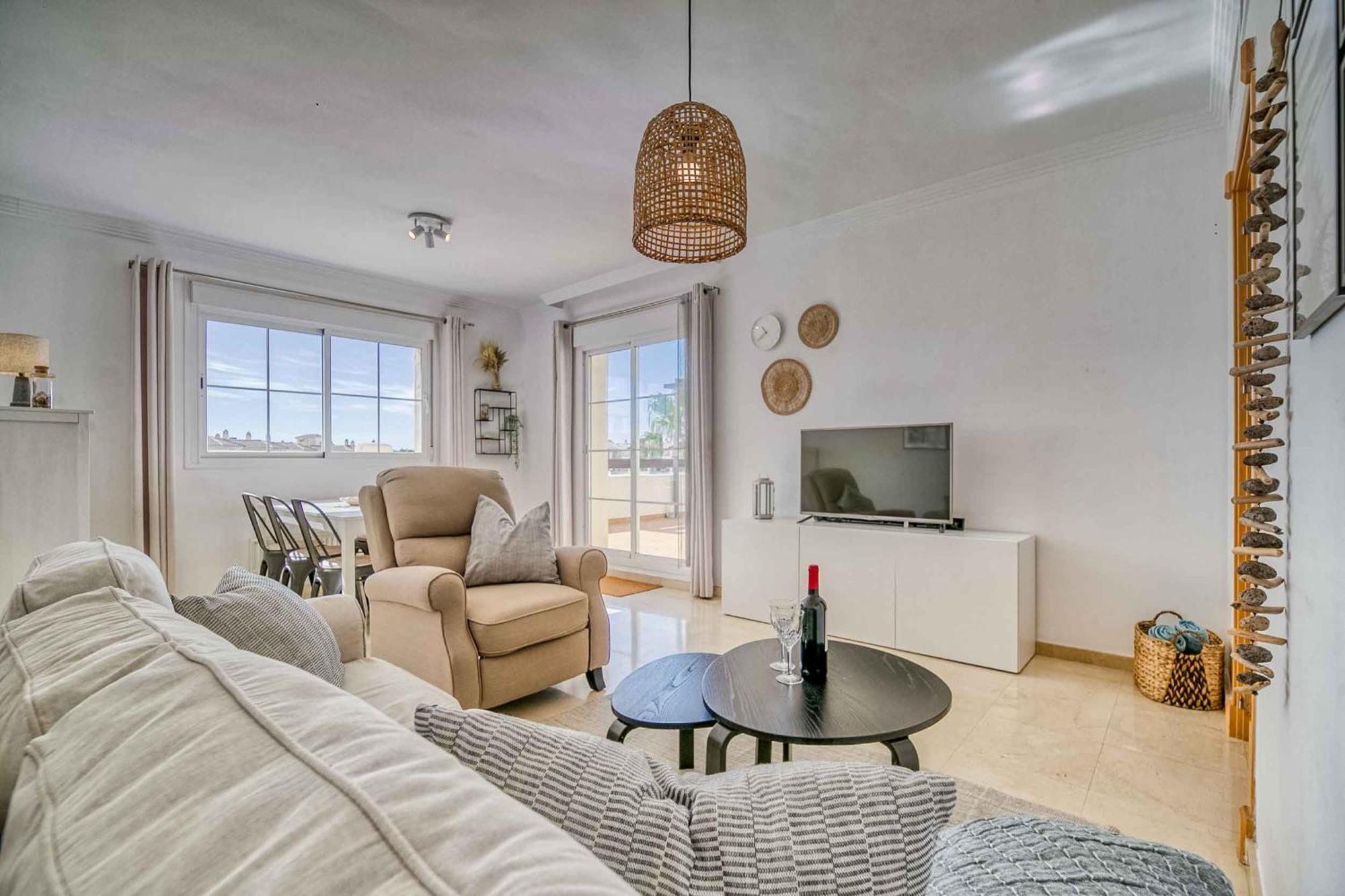 Апартаменты 116 - Penthouse With Views And Pool, 5Min Away From Golf Course! Бенальмадена Экстерьер фото